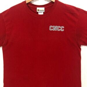 Spartans 4 Life Graphic Tee Crew Neck T-Shirt Red College House Men's Size Large